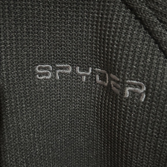 Spyder Men's Black 1/4 Zip Pullover - Picture 8 of 8